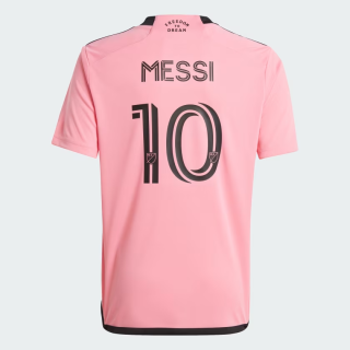 Fotbollströjor Inter Miami CF Messi 10 Barn Hemma tröja 2024 2025 – Fotbollströja