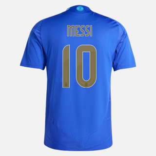 Matchtröjor fotboll Argentina Messi 10 BORTA AUTENTISK TRÖJA Adidas 2024