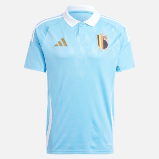Matchtröjor fotboll Belgien Borta tröja Adidas 2024