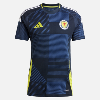 matchtröjor fotboll Skottland Hemma tröja 2024 Adidas - Kortärmad