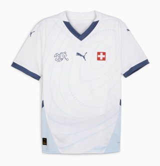 matchtröjor fotboll Schweiz Borta tröja 2024 - Kortärmad